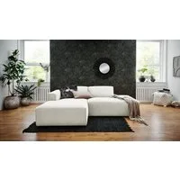 Home affaire Ecksofa Noord mit Kedernaht, Breite 227 cm, L-Form, mit Kedernaht, Breite 227 cm, Cord, Struktur