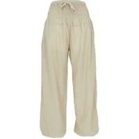 Guru-Shop Relaxhose Muckhose, Aladinhose mit breitem Bund - beige Ethno Style, alternative Bekleidung