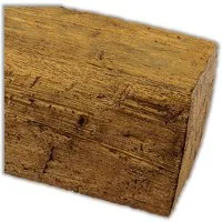 Homestar Zierleiste Deckenbalken Holzimitat Eiche, 19 x 17 cm, Länge 3 m, kleben, Polyurethan, leichte und kostengünstige Alternative zu Echtholz-Balken