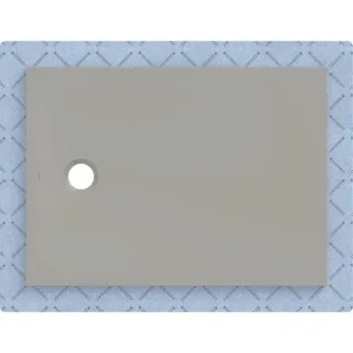 Geberit CleanFloor30 Duschfläche integriert, mit Dichtvlies, grau: 110x80cm,, 551005291 551005291