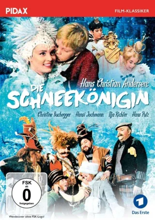 Die Schneekönigin / Zauberhafte Märchenverfilmung nach Hans Christian Andersen von Wolfgang Spier mit Starbesetzung (Pidax Film-Klassiker)