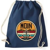 Youth Designz Turnbeutel MOIN Baumwollbeutel Tasche Turnbeutel, mit modischem Print