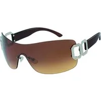 DanCarol Sonnenbrille DC-220- für Damen- das Gestell ist mit auffälligen Metallaplikationen