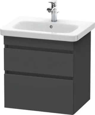Duravit DuraStyle Waschtischunterbau wandhängend Graphit Matt 580x448x610 mm - DS648004949 DS648004949