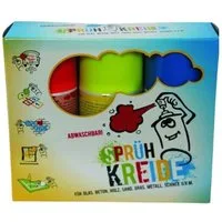 Elliot Kreidefarbe Sprühkreide - 3er SET, (rot, grün, weiß)