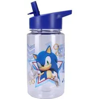 Sonic The Hedgehog Trinkflasche Trinkflasche Drink Up 450 ml für Schule und Freizeit
