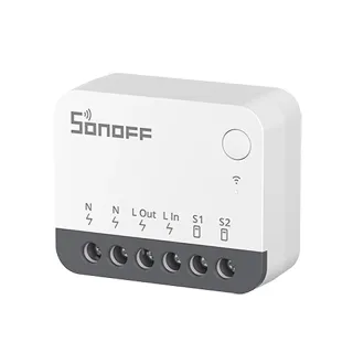 SONOFF ZBMINIR2 Zigbe Smart External Switch Control Timer Function Compact Size Requires Neutral Wire Voice Control Work