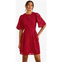 Love & Roses Minikleid Love & Roses Floraler Jacquard-Minirock, Regular (1-tlg)