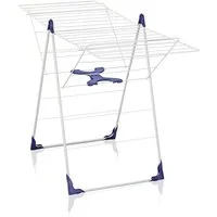 Leifheit Wäscheständer Standtrockner Classic 200 Flex, 20m Trockenlänge, Flügel höhenverstellbar, Indoor und Outdoor