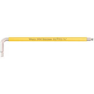 Wera 3950 SPKL Multicolour Imperial Winkelschlüssel, zöllig, Edelstahl Gelb - 05022853001