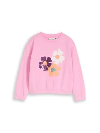 tom tailor kids - Sweatshirt mit Wendepailletten lovely pink - Gr. - 110