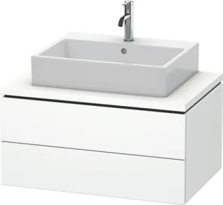 Duravit L-Cube Konsolenwaschtischunterbau wandhängend Weiß Matt 820x547x400 mm - LC581701818 LC581701818