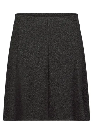 CARTOON - Jersey-Rock in A-Linie grau - Gr. - 34