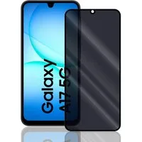 Numerva Schutzfolie Panzer Folie Echt Glas Folie für Samsung Galaxy A17, (1x Schutzfolie 2x Reinigungstücher), Anti Spy Schutzfolie Blickschutz Glasfolie Sichtschutzfolie