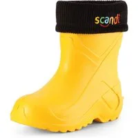 Ladeheid Kinder federleichte EVA Thermo Regenschuhe gefüttert LA-763 Gummistiefel
