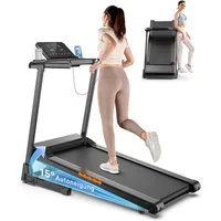 iscooter Laufband Klappbares Laufband bis 6/10/12 km/h walking jogging pad