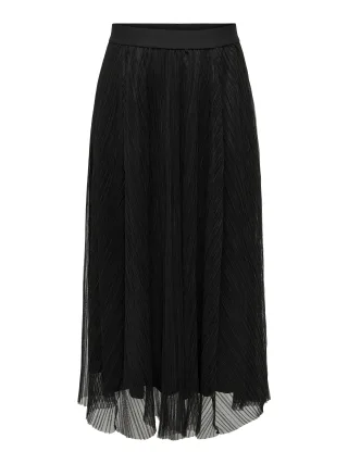 ONLY - ONLLAVINA SKIRT JRS NOOS Black - Gr. - XL