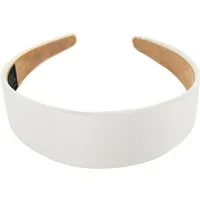 axy Haarreif Breiter Haarreif mit Satin bezogen, Vintage Klassik-Look Damen Haareifen Haarband
