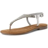 Tamaris Riemchensandale, Sandalette, Sommerschuh, Festtagsschuh, funkelnde Strasssteinchen
