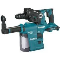Akku-Kombihammer DHR283ZWJU SDS-PLUS, 36Volt (2x18V), Bohrhammer blau/schwarz, ohne Akku und Ladegerät, mit Staubabsaugung