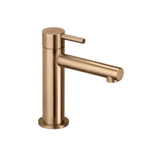 Herzbach Design iX PVD Standventil 21.950860.1.39 ohne Ablaufgarnitur, für Kaltwasser, Copper Steel