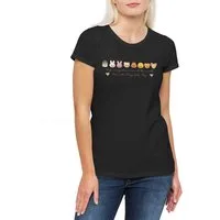 Urban Backwoods Print-Shirt Stay Pop 2 Damen T-Shirt Musik Kids Kpop K-Pop 4th Generation Stray (1-tlg) Group Idol Band Fandom