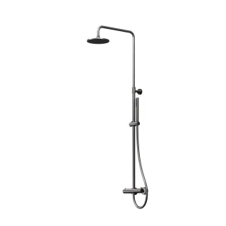 Steinberg Serie 100 Brauseset, Gunmetal gebürstet 100 2721 BGM