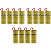 BENSON Insektenschutz-Vorhang 4-20 Fliegenfalle Insektenfalle Klebefalle, (12-St), Fliegenfänger, Leimfalle, Falle, Fliegen