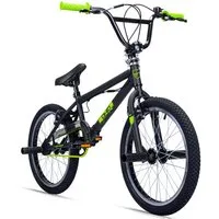 bergsteiger BMX-Rad Ohio 20 Zoll, 360° Rotor-System, Freestyle, Mädchen, Jungen, 1 Gang, V-Bremsen