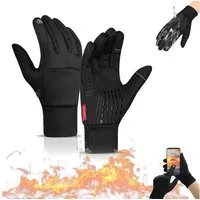 Coonoor Fahrradhandschuhe Damen Herren Wasserdicht Winterhandschuhe Touchscreen Sporthandschuhe