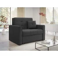 MIRJAN24 Schlafsofa Viva Lux I, mit Schlaffunktion und Bettkasten, einsitzer, inkl. Kissen