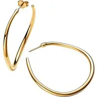 Pandora Paar Creolen 263299C00, vergoldet, 42 mm, Pandora, Pandora Essence, Creolen