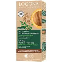 LOGONA Haarfarbe Pflegende Pflanzen-Haarfarbe Pulver - Kupferblond 100g