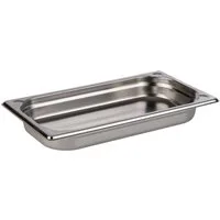 APS Aufbewahrungssystem GN 1/3 Behälter 32,5 x 17,6 cm, Edelstahl, (1-tlg), Gastronorm-Behälter, zum Anrichten und Lagern von Speisen