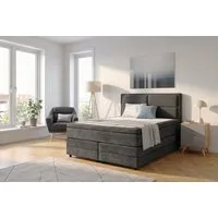 OTTO home Boxspringbett FYNNA in den Breiten 140 & 180cm erhältlich, inkl. Bettkasten, inkl. Topper, erhältlich in verschiedenen Farben