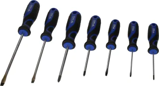 Brilliant Tools Schraubendreher-Satz, 7-tlg, Schlitz, PH - BT033007