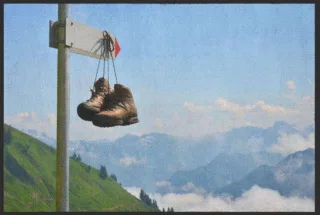 Fussmatte Wandern 4340 | Größe: 60 cm x 45 cm