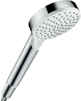 Hansgrohe Handbrause Crometta 1jet EcoSmart 6 l/min weiss/chrom, 26334400 26334400
