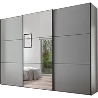 STAUD Schwebetürenschrank Includo, Made in Germany Mit Spiegeltüre und vier verschiedenen Ausstattungsvarianten