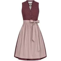 Nübler Trachtenkleid Midi Dirndl Frieda in Beere von Nübler