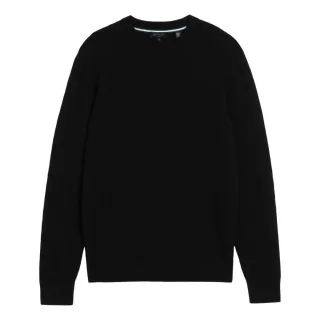 Ted Baker Lounge T Stitch Rundhalspullover, Schwarz