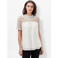 Witt Klassische Bluse Bluse Kurzarm