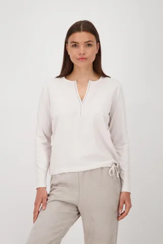 monari - Schluse mit Schmuckdetails oat milk - Gr. - 42