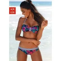 Venice Beach Bandeau-Bikini-Top Summer, mit kontrastfarbener Schlaufe
