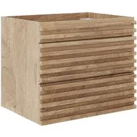 UEV Waschbeckenunterschrank 60cm/75cm/90cm hängend Holz (Waschtischunterschrank, Badmöbel für Gäste WC) Soft-Close System, Unterschranke fürs Bad