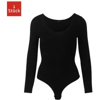 SNOCKS Body langarm Body aus Bio-Baumwolle (1-tlg) figurformend für jeden Anlass