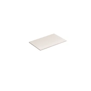 KLUDI-ICOS Deckplatte 80, 6 x 50, 3 H1, 2 cm Mattweiß 50T8053