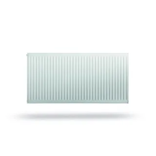 Purmo Ventil-Compact Flachheizkörper F07330501101131 BH 500 mm, BL 1100 mm, links, weiß