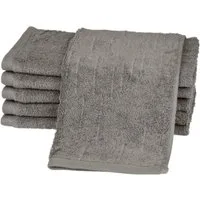 ROSS Gästehandtuch Premium, Frottier (6-St), 100% Baumwolle