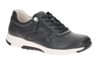 Gabor 86.978.56 ROLLINGSOFT Damen Sneaker Blau midnight Komfort Fu?bett